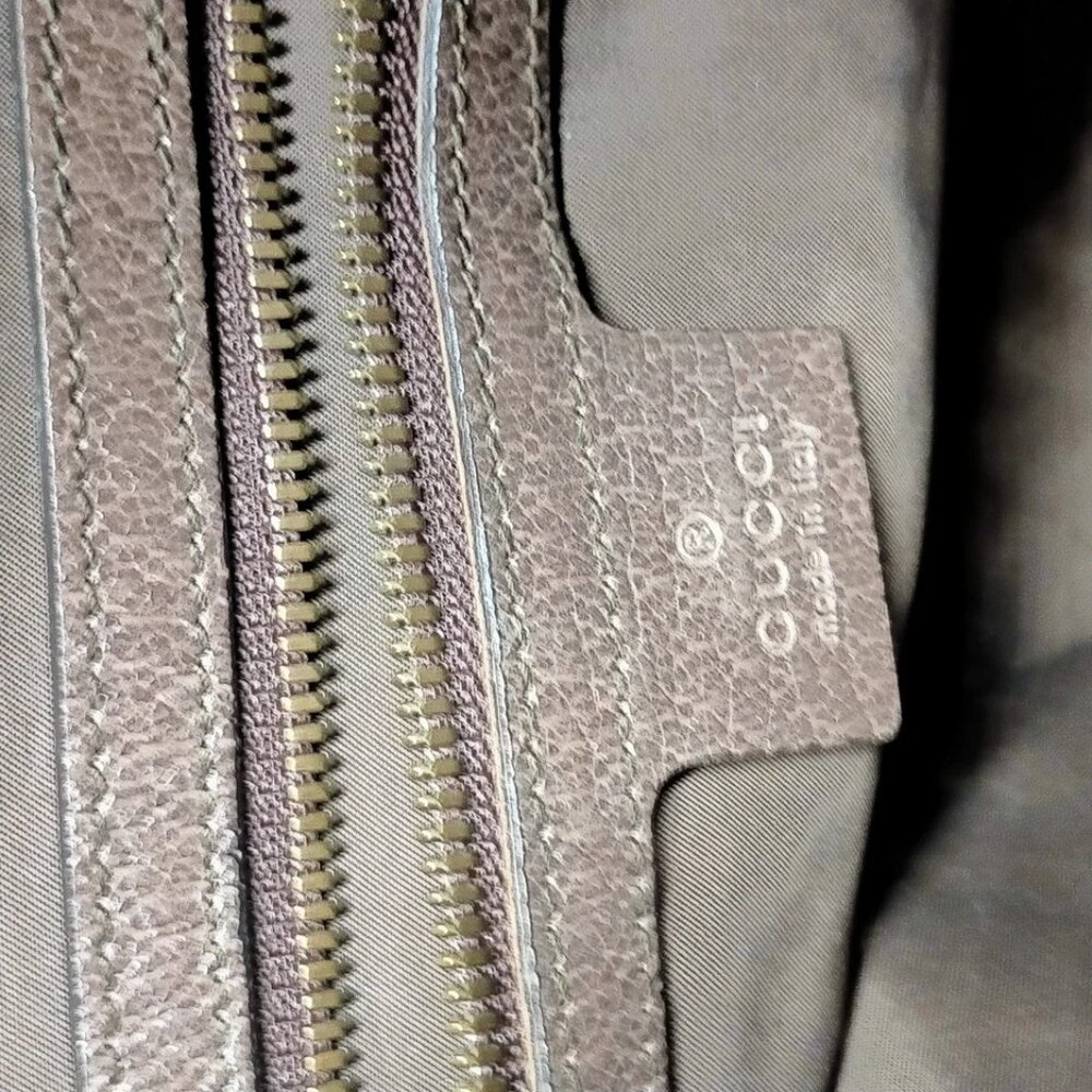 Gucci BackPack Bag Brown PVC 600-082125 - Picture 13 of 13